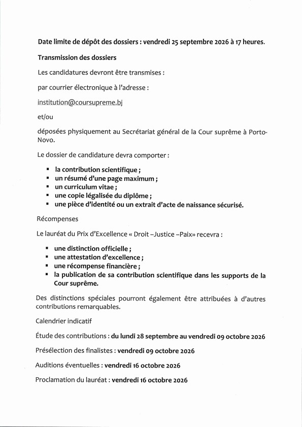prix d'excellence cour suprême 5è éd communiqué de presse conv 1