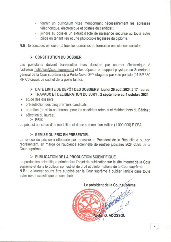 prix de lexcellence cour suprême 2024 appel à candidature 004